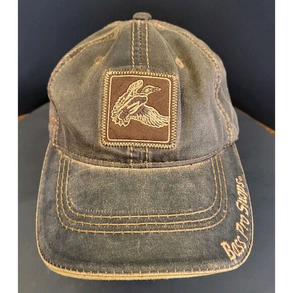Bass Pro Shops Ball Cap Distressed Style Brown Memphis TN Adjustable One Size - Picture 10 of 10